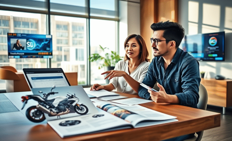 Como conseguir financiamento para uma moto nova, passos e dicas essenciais.