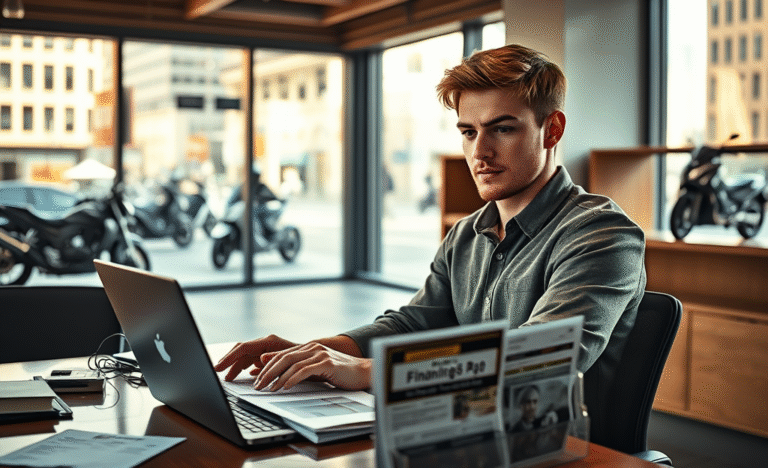 Aprenda como financiar uma moto sendo autônomo e descubra as melhores opções de financiamento disponíveis.